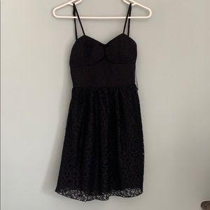 Black Spaghetti Strap Dress